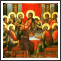 Simon Ushakov: Last supper (1685)