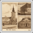 Templom, iskola, községháza (1930k - közreadta: Pető István)